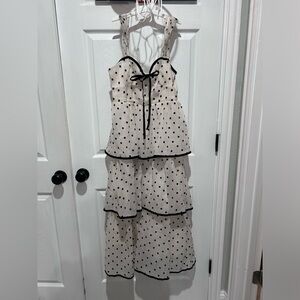 Sofie the label polka dot Maxi dress